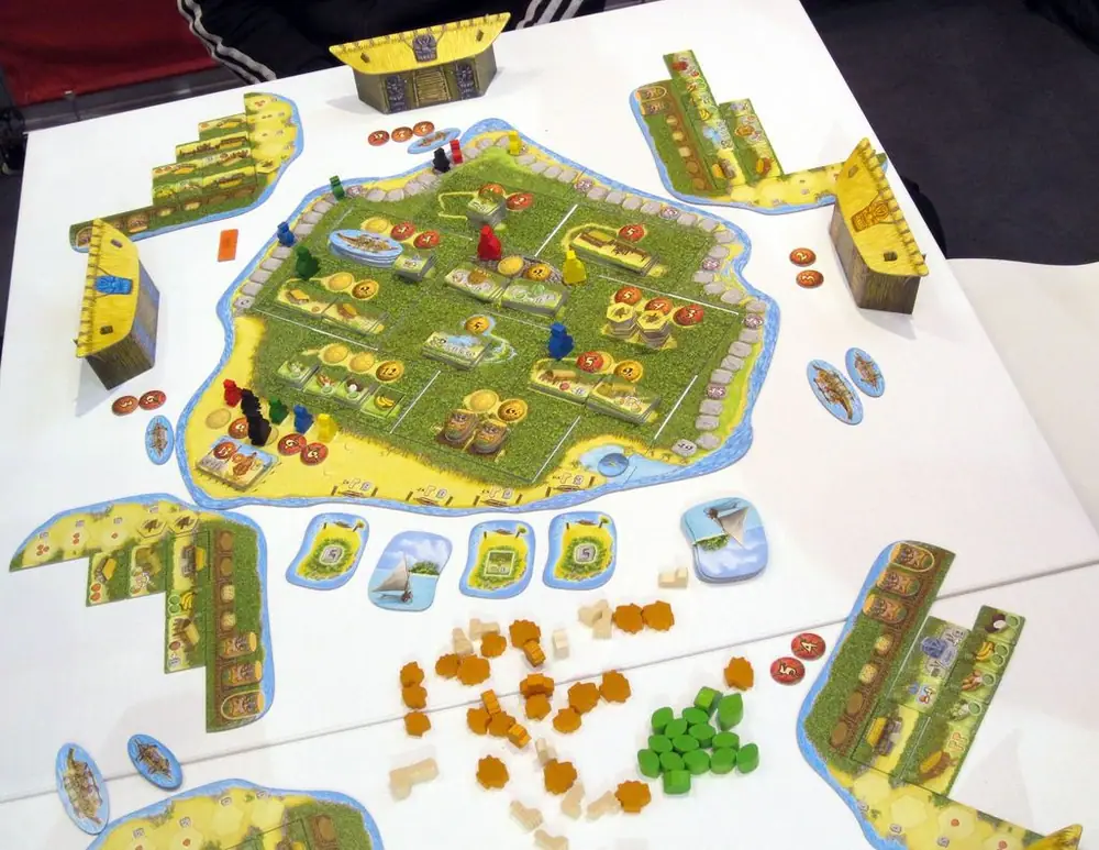 Essen 2011: In the middle of the game.