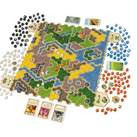 Kingdom Builder Game Component Layout