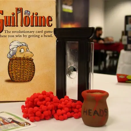 Guillotine demo at BGG.con