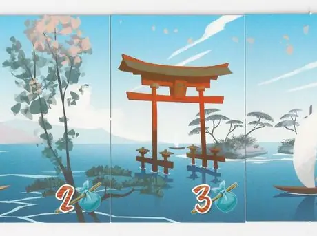 Combining five sea Panorama cards completes a view on the sea along the prestigious Tokaido. Great artwork by Naïade!