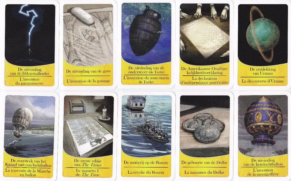 Sample cards Belgian edition