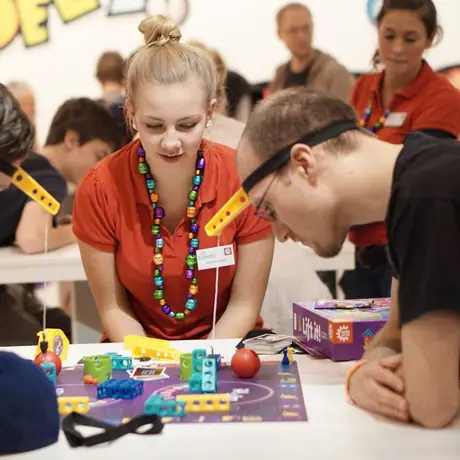 playing the game at Essen 2015