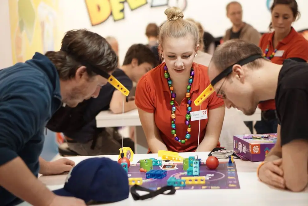 playing the game at Essen 2015