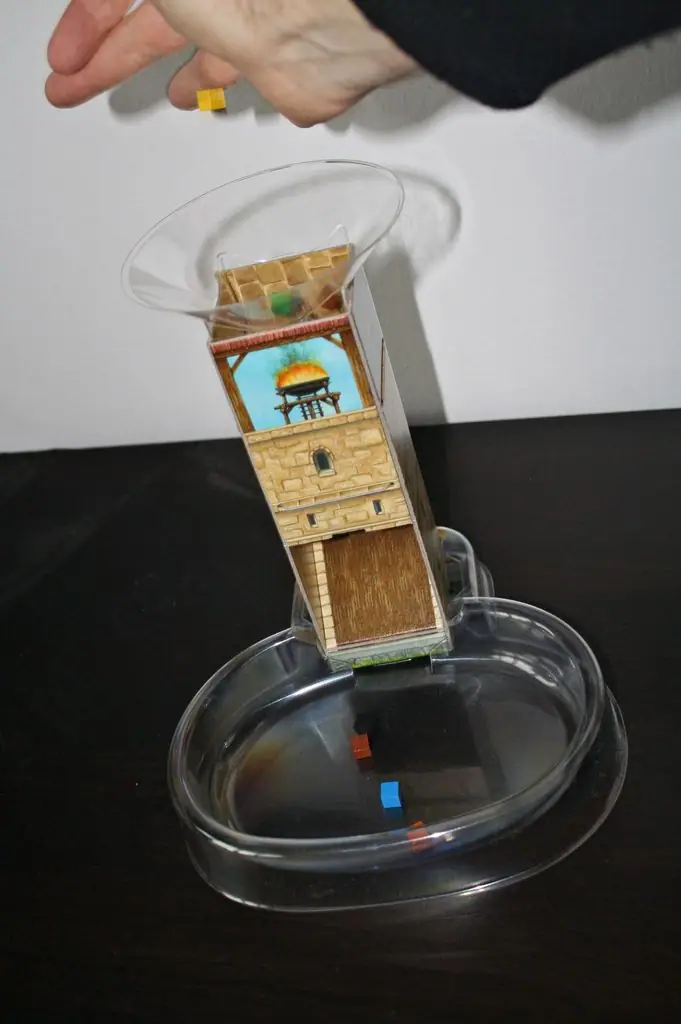 The dice tower