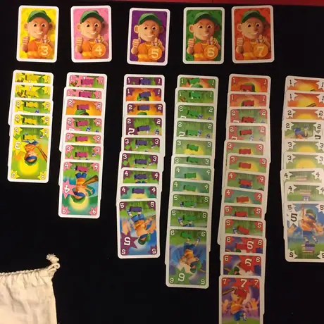 Card and candy distribution