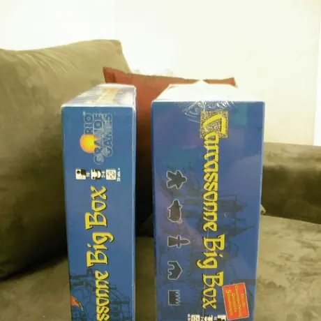 Carcassonne Big Box-2008 vs 2006