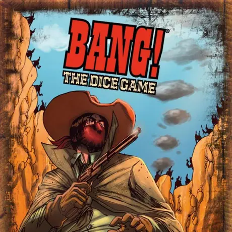 Bang! The Dice Game, ABACUSSPIELE/dV Giochi, 2013 (image provided by the publisher)