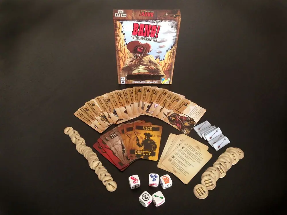 All the components in the box