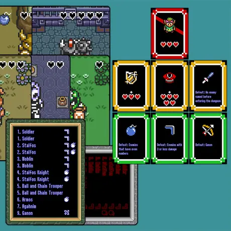 Legend of Zelda: Link to the Past retheme for Dungeon of Mandom.