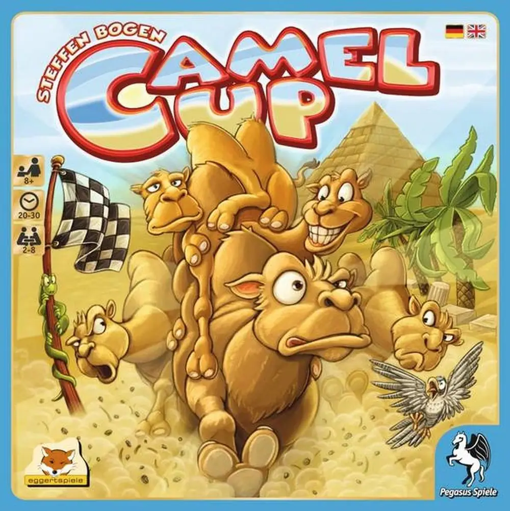 Camel Up, eggertspiele/Pegasus Spiele, 2014 (image provided by the publisher)