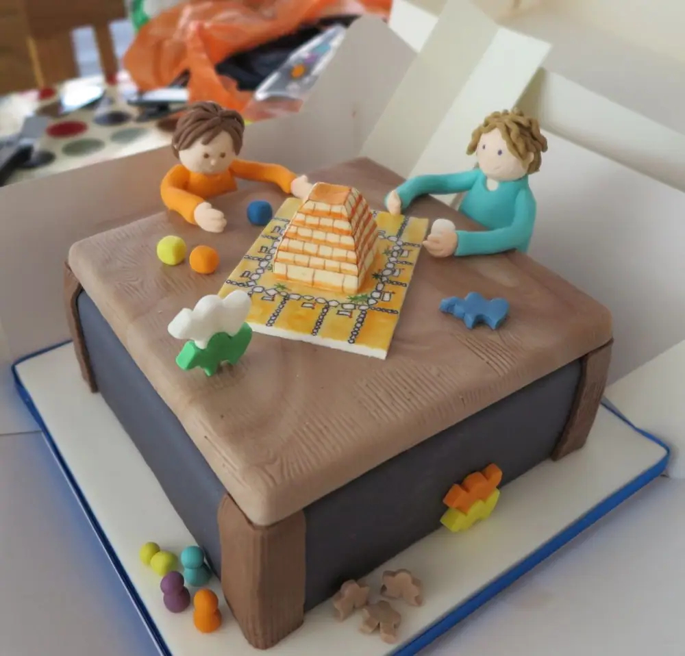 Camel Up cake for the Reading Boardgame Social 1st Birthday!