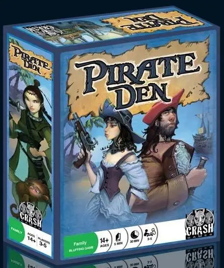 Pirate Den, Crash Games, 2015