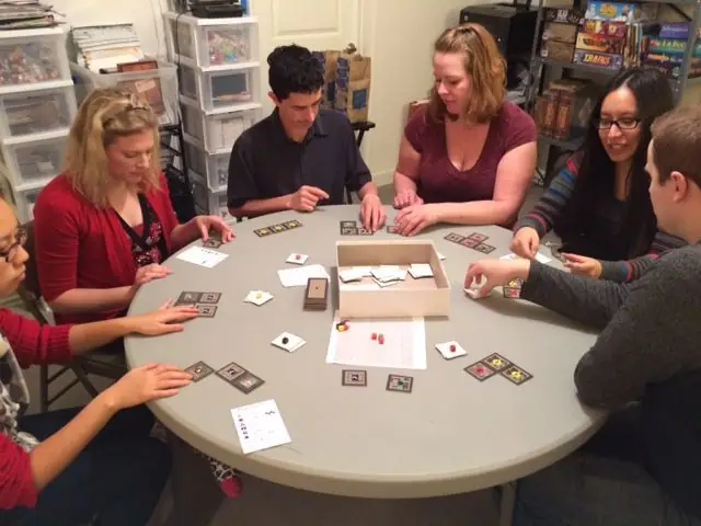 playtesting with Jamey's game group