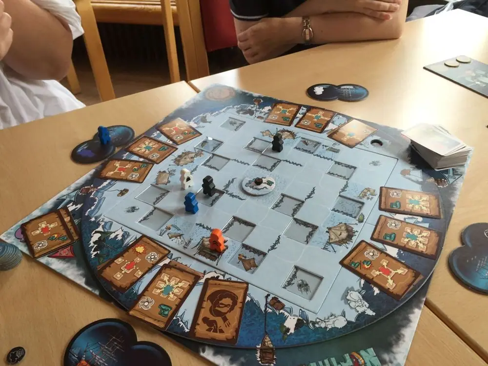 4-player-game in progress