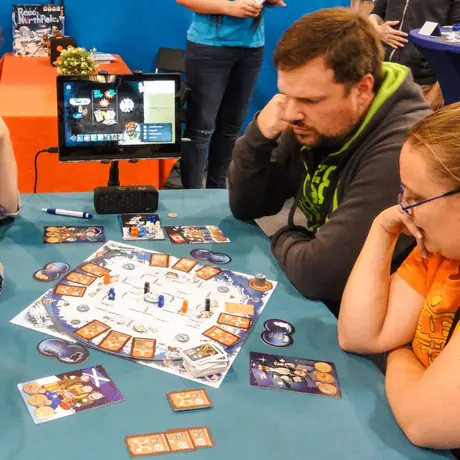 Race to the North Pole at the SPIEL 2016 (Essen).