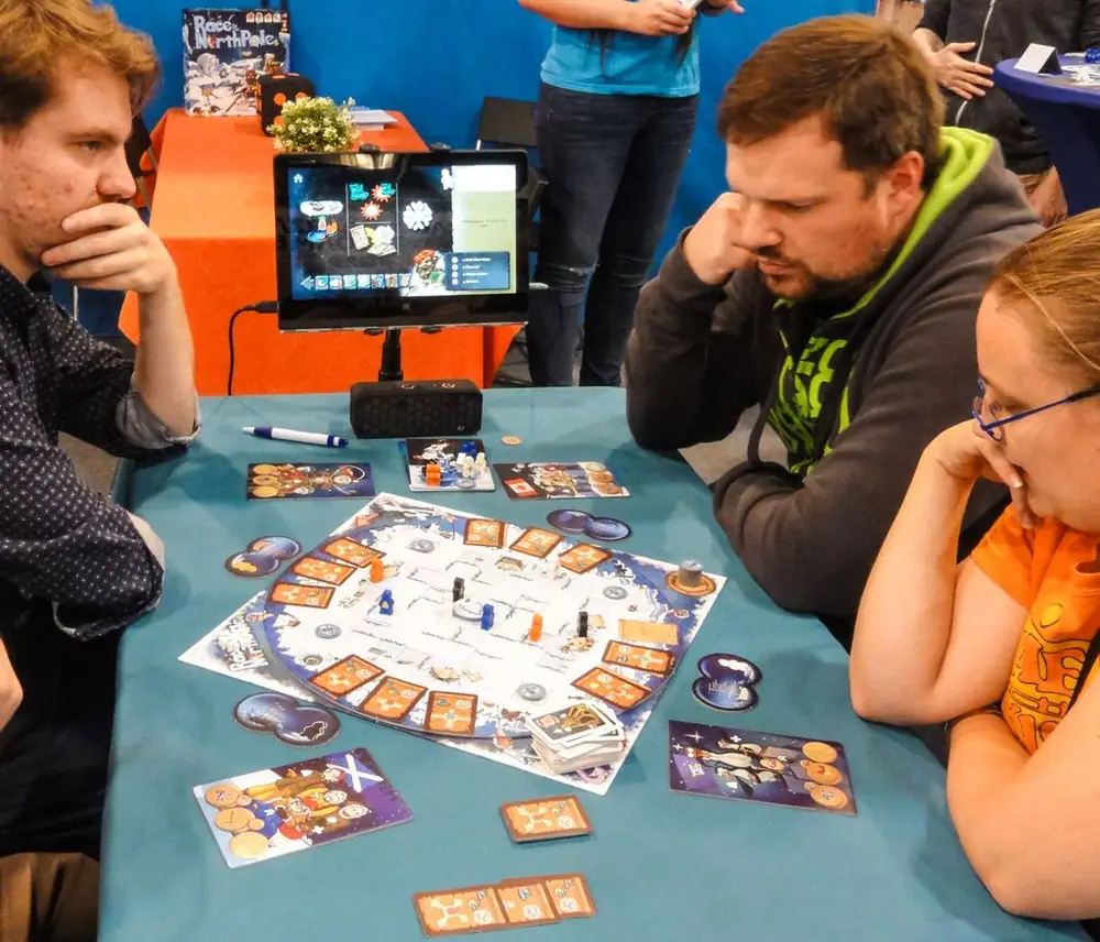 Race to the North Pole at the SPIEL 2016 (Essen).
