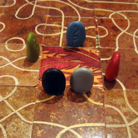 Trouble Brewing at Shire Gamers ... These 5 all died with the next tile!