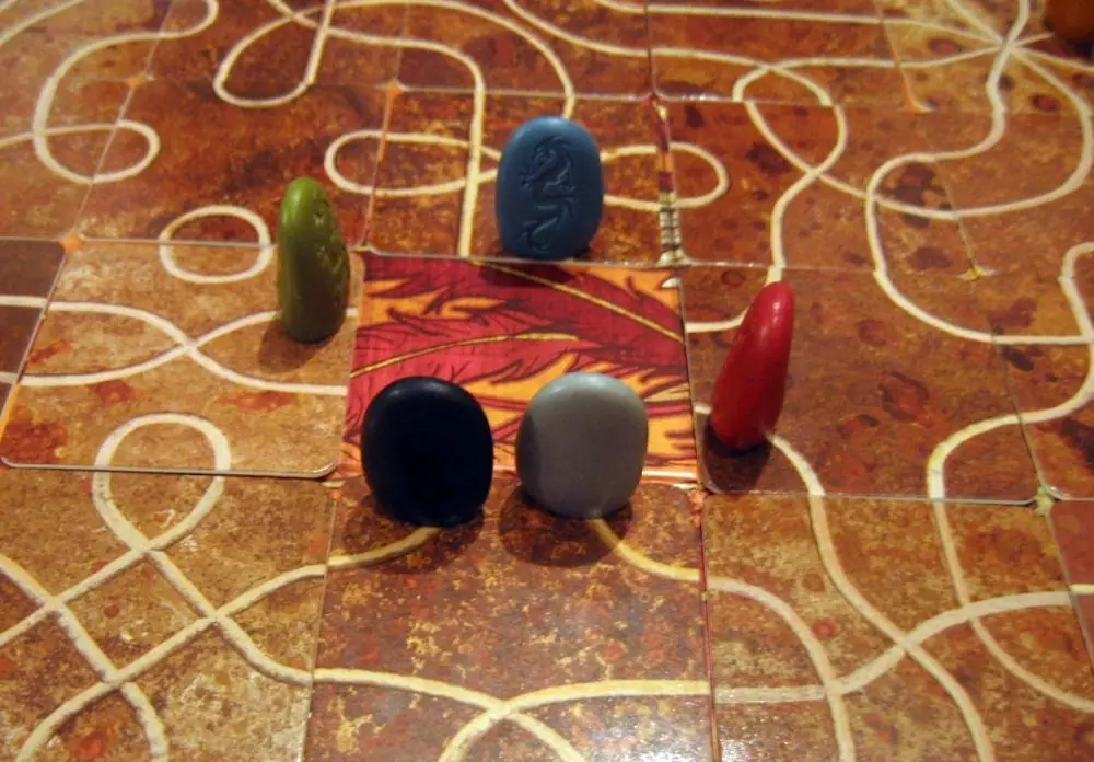 Trouble Brewing at Shire Gamers ... These 5 all died with the next tile!