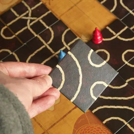 using the "sad piece" to create a more friendly face