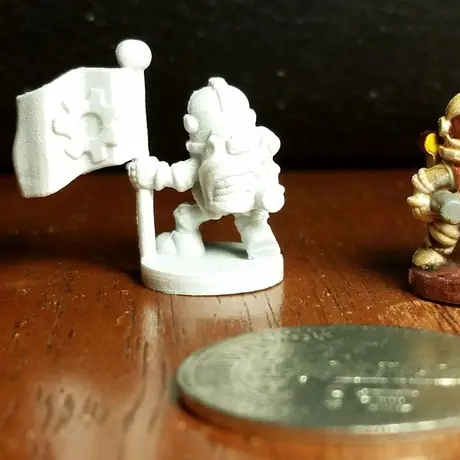 I must be OCD or something I just couldn't resist painting these guys.
