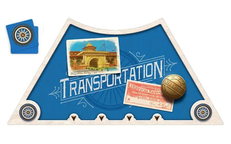 Transportation board piece and approval tokens