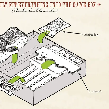 Potion Explosion packing instructions