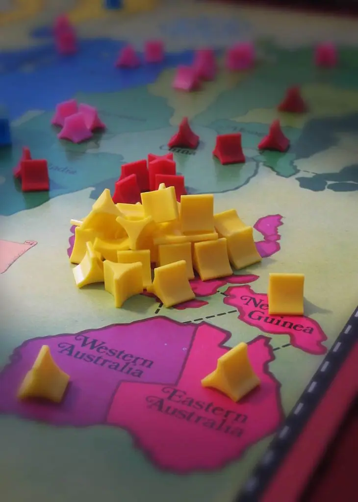 Fortress Australia. A common feature of our games.