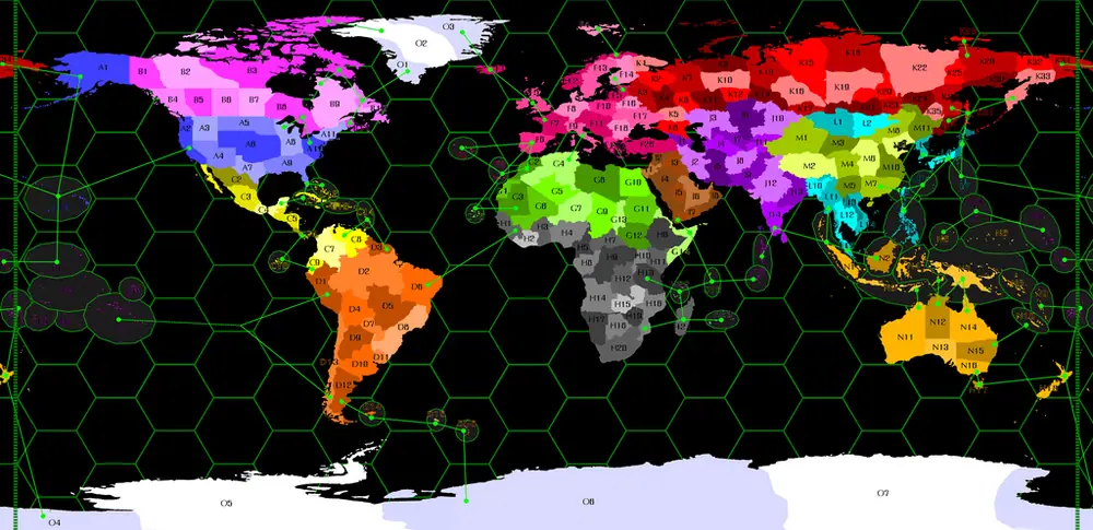 Custom 82"x40" map, with over 230 territories.