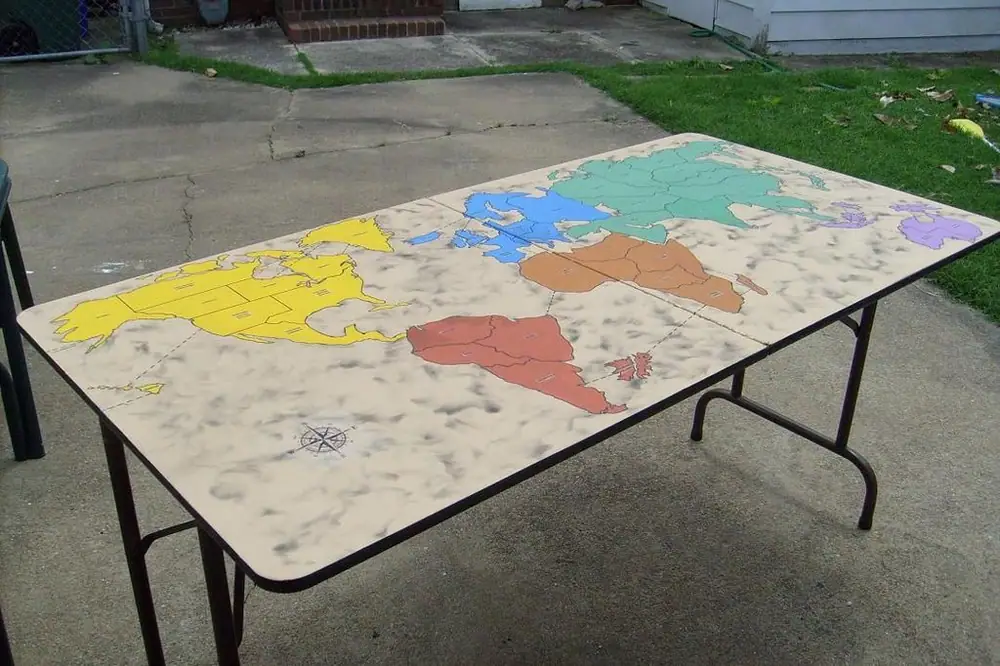 Handmade Custom RISK Table