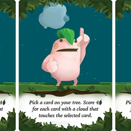 A few of the many kodama in the game!