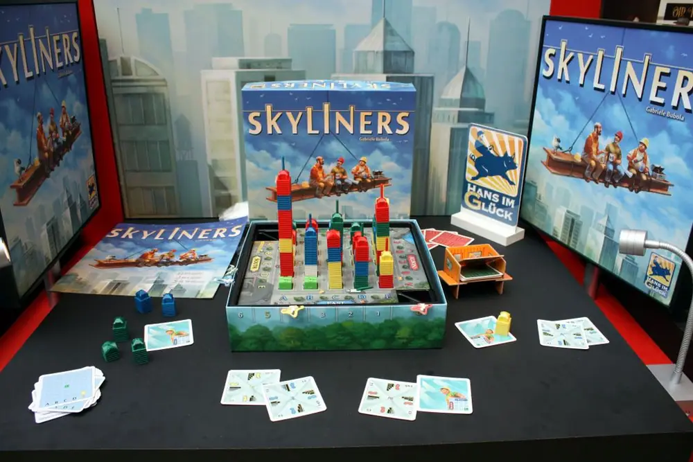 Skyliners on display at Spiel 2015, Essen (press room)