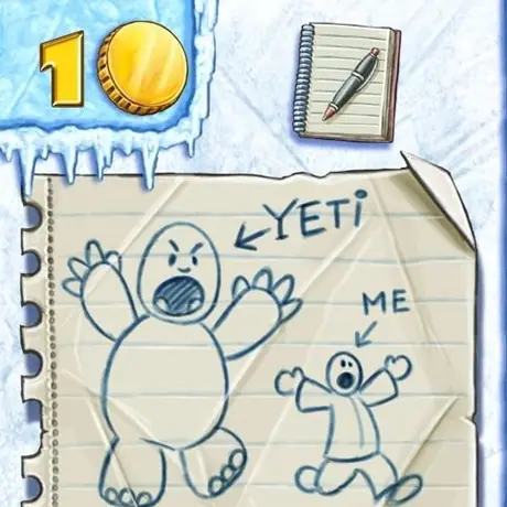 Yeti - 1st sighting with a sketch-book (Pegasus Spiele, 2016)