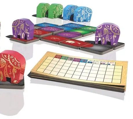 Kerala: Der Weg der Elefanten, KOSMOS, 2016 — gameplay situation (image provided by the publisher)
