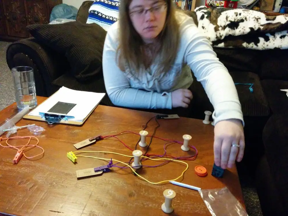 My wonderful wife picking a word for her newly added loop. Have had a lot of fun with this game already.