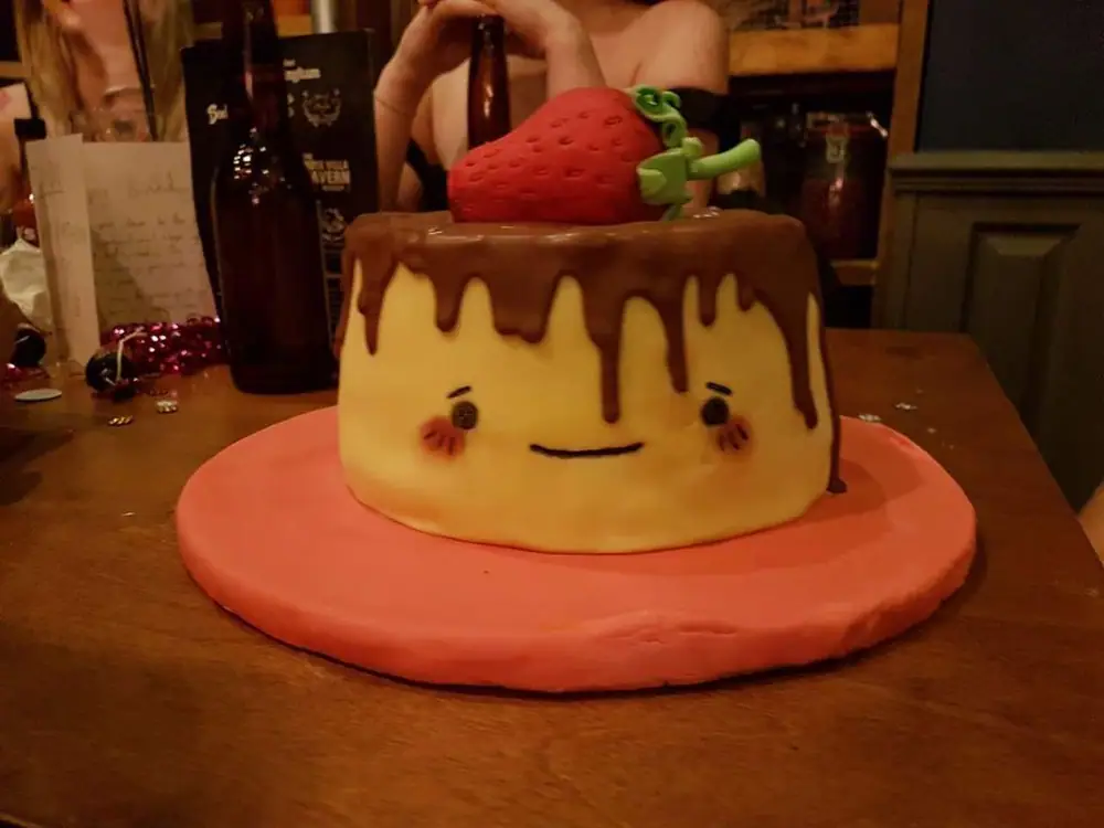 Birthday cake from my girlfriend who is also a big Sushi Go Party! fan.
