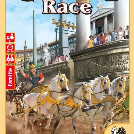 Chariot Race: Das große Wagenrennen, Pegasus Spiele, 2016 — front cover