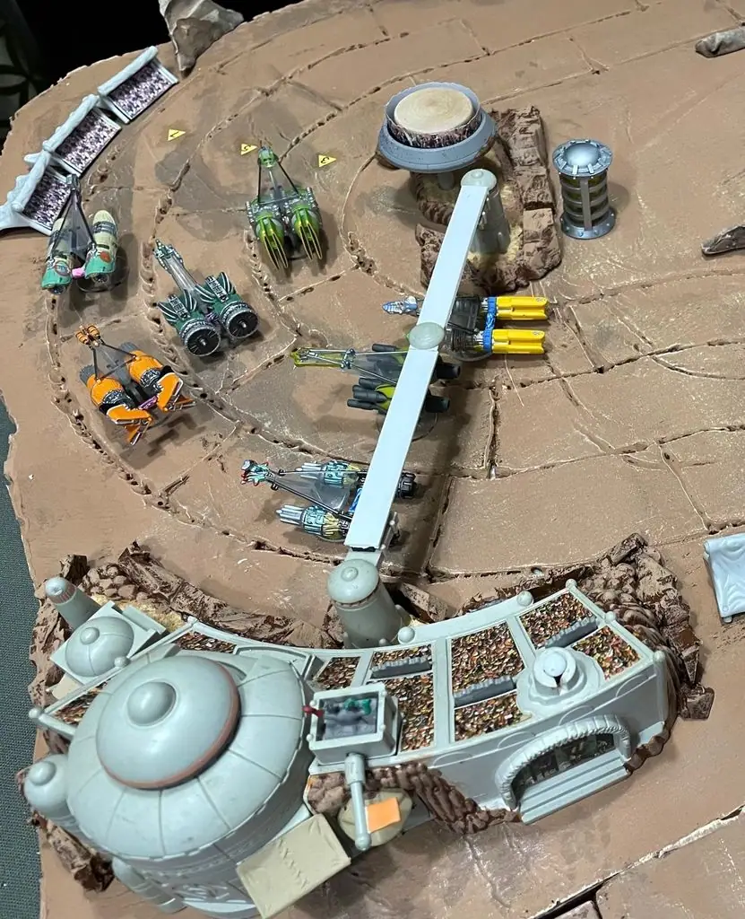 Cut up Micromachine stands for my retheme.