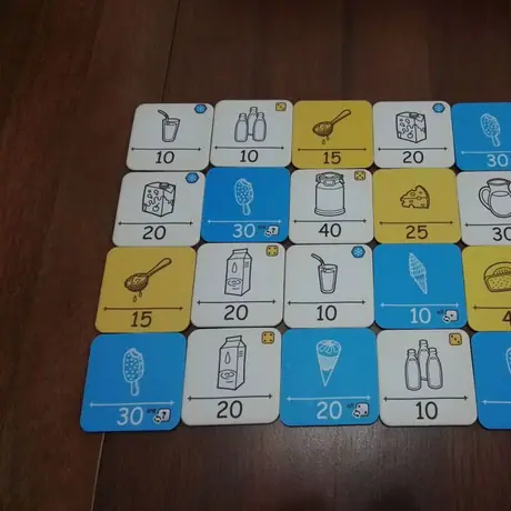 Milk tiles