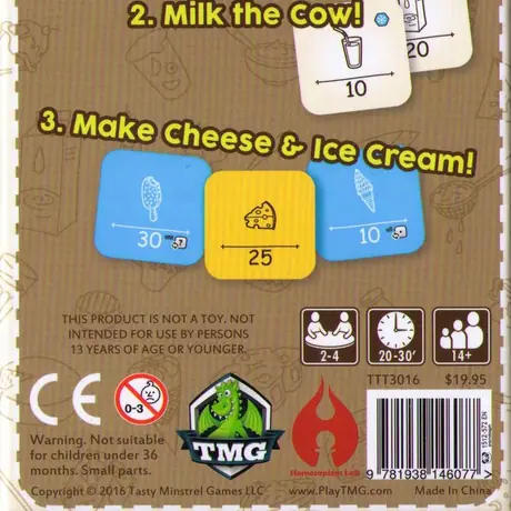 Dairyman (Back) - First English Edition by TMG