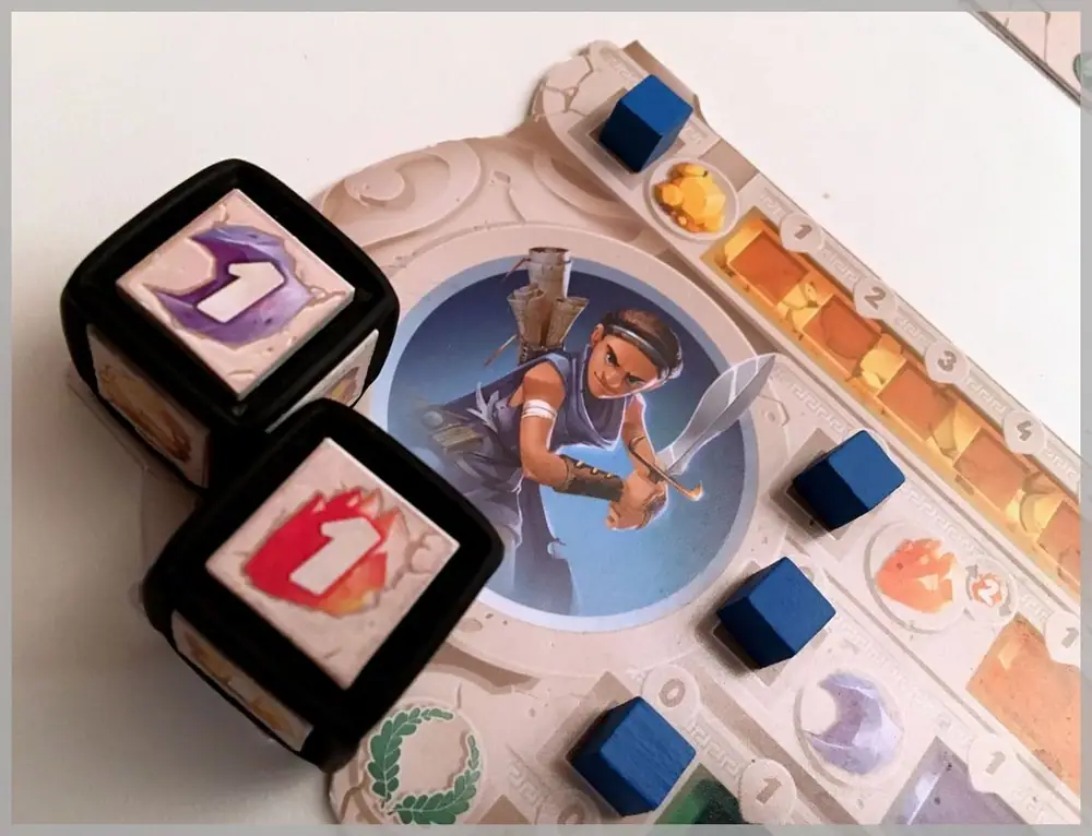 Prototype - Spiel des Jahres Evening 14.10.16 - Character Board Closeup