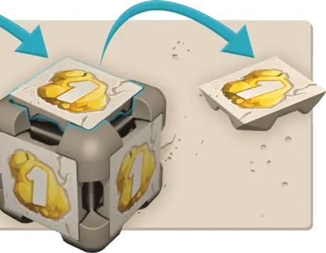 Dice face swap.