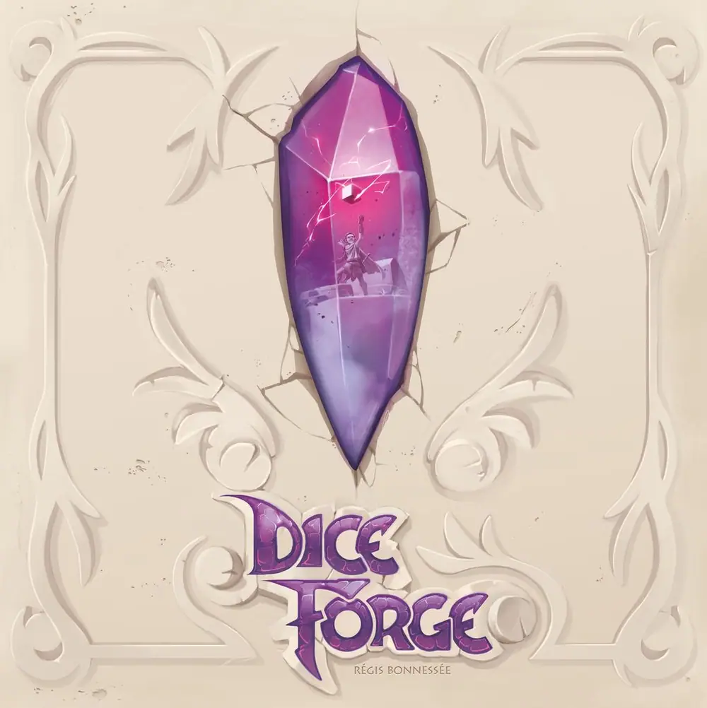 Dice Forge, Libellud, 2017 — front cover (image provided by the publisher)