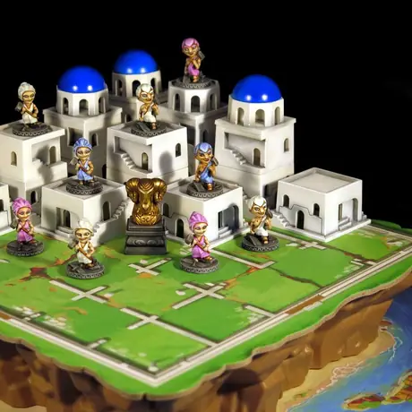 Full custom painting including all buildings and golden fleece expansion