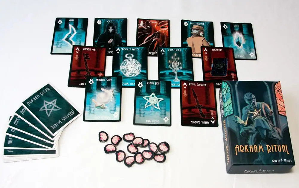 Card and tokens