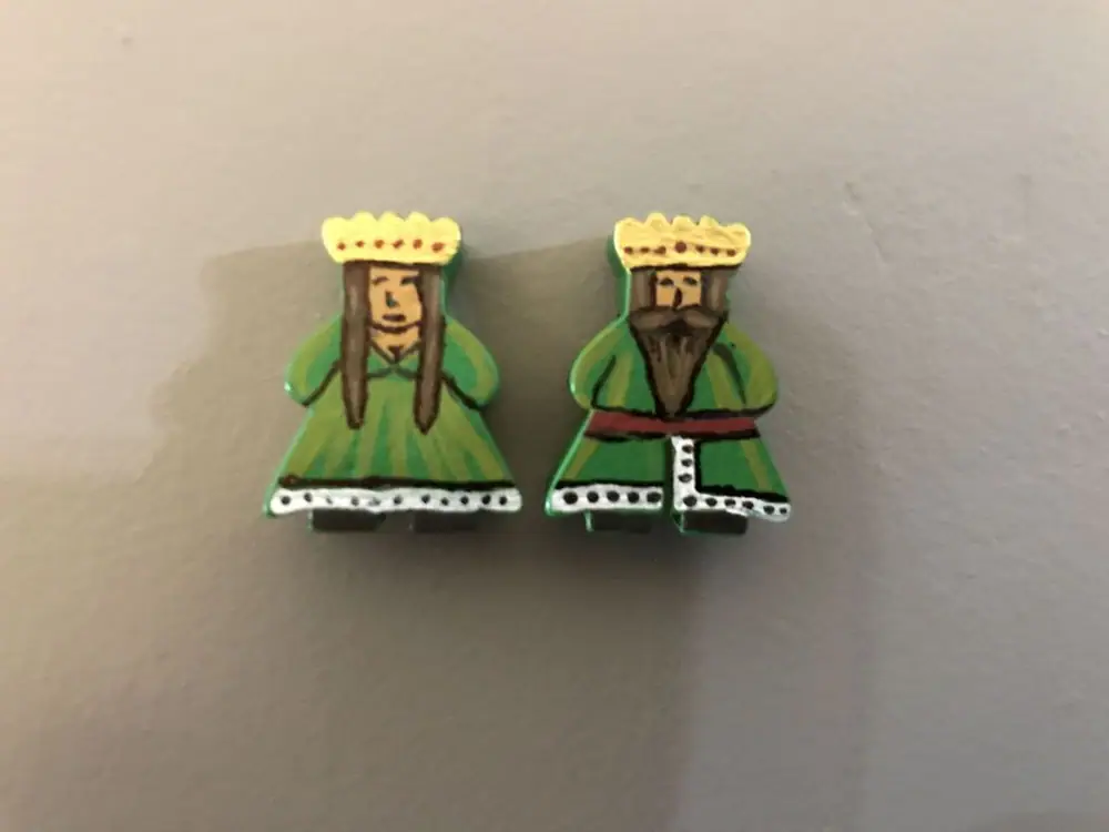 First ones painted as a test