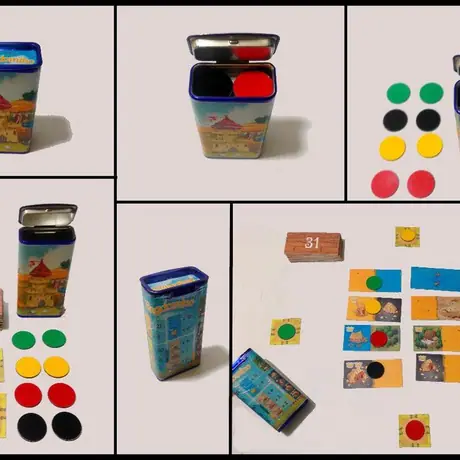 Kingdomino in Excel mint tin