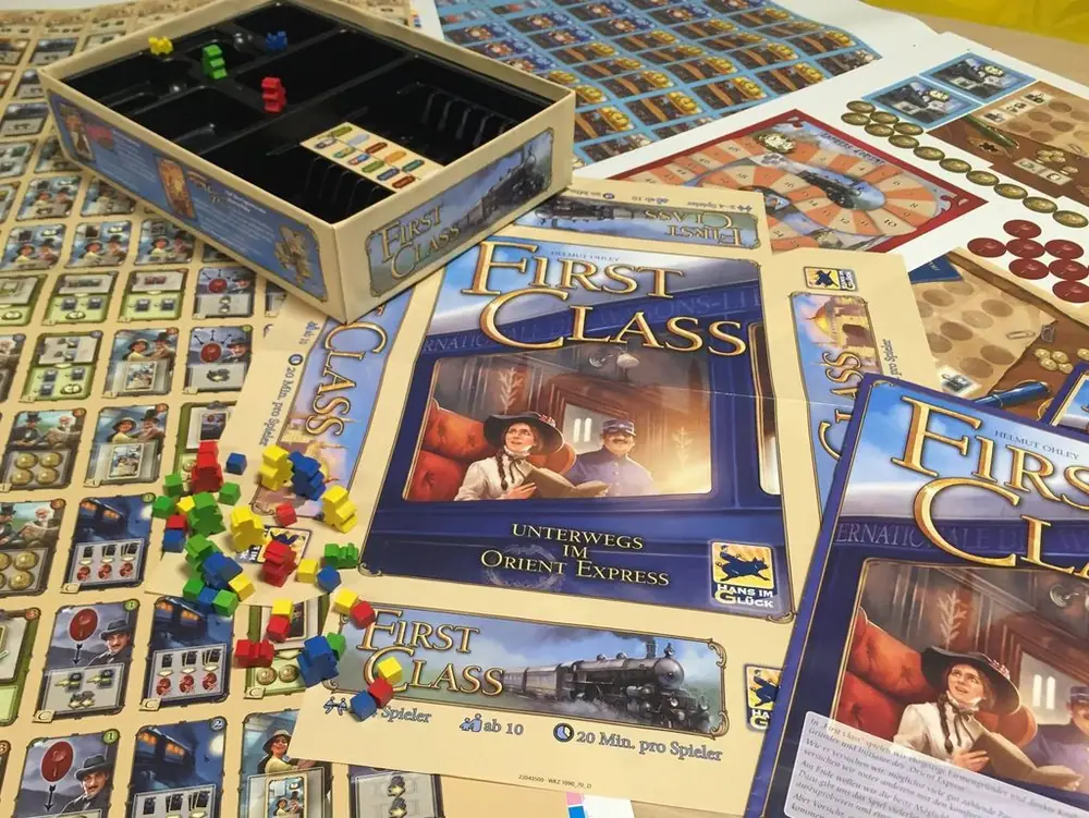 First Class: Unterwegs im Orient Express, Hans im Glück, 2016 — components