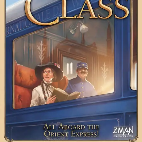 First Class, Z-Man Games, 2017 — front cover (image provided by the publisher)