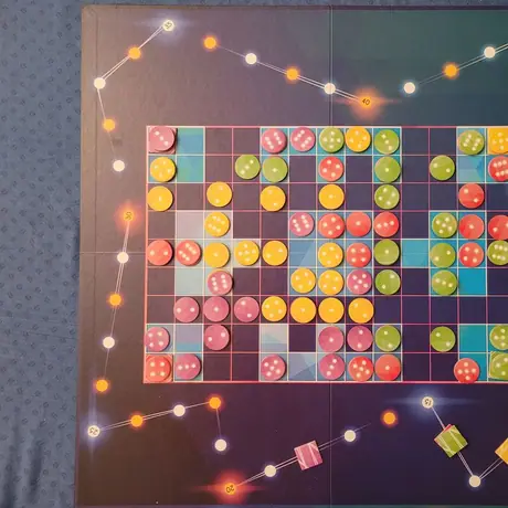 Lumens ‐ end of a 4 player game