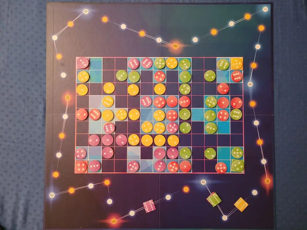 Lumens ‐ end of a 4 player game
